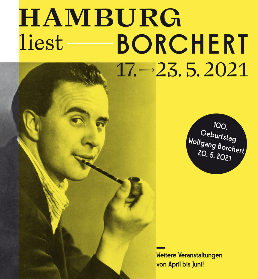 Hamburg liest Borchert Plakat