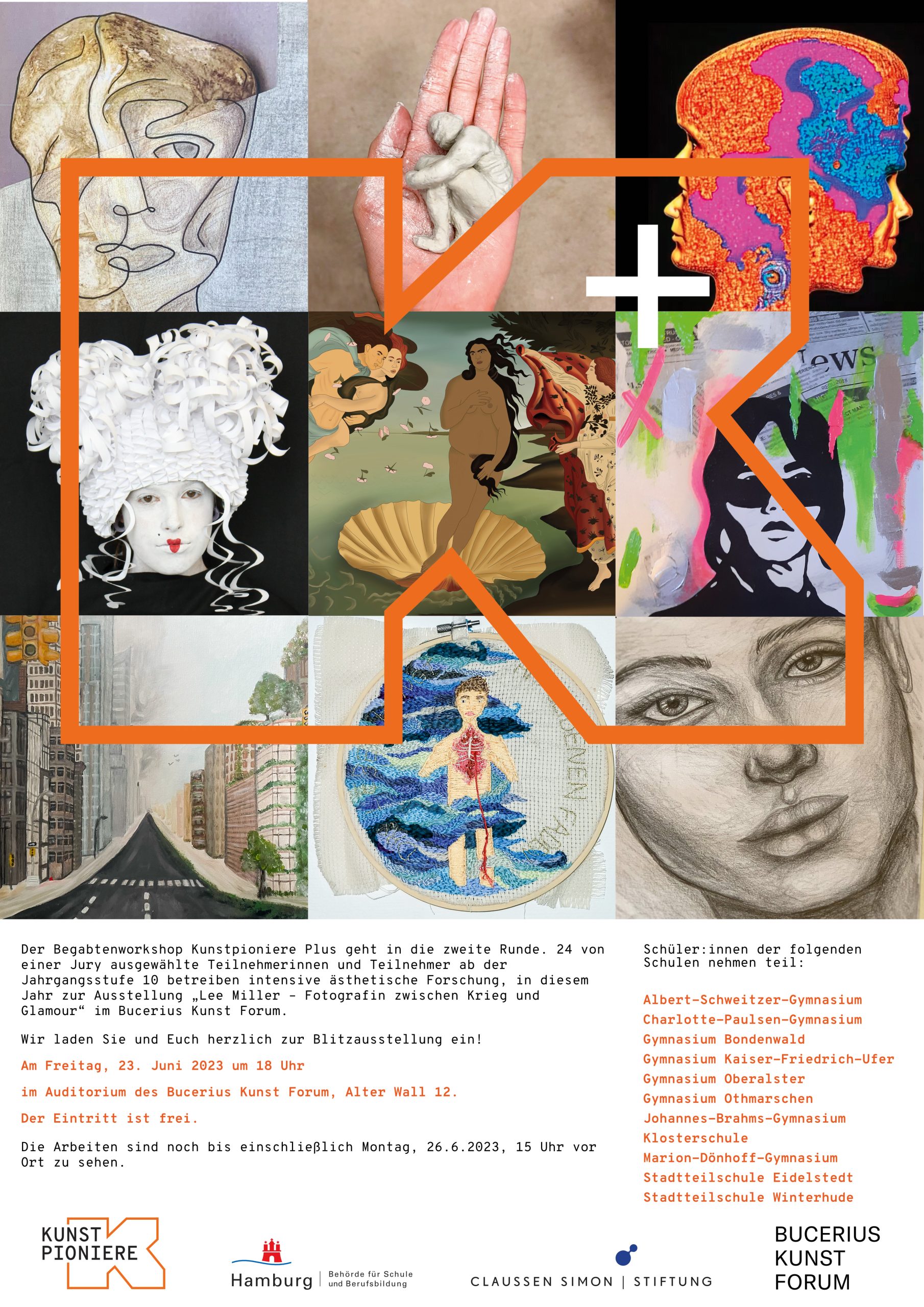 Mehr über den Artikel erfahren Einladung Kunstpioniere PLUS