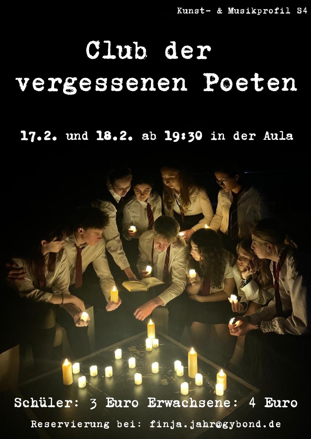 Mehr über den Artikel erfahren Ankündigung: „Club der vergessenen Poeten“