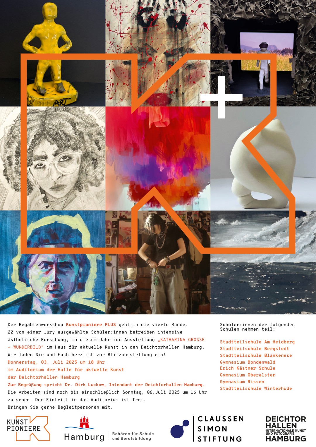 Mehr über den Artikel erfahren Ankündigung: Blitzausstellung Kunstpioniere PLUS