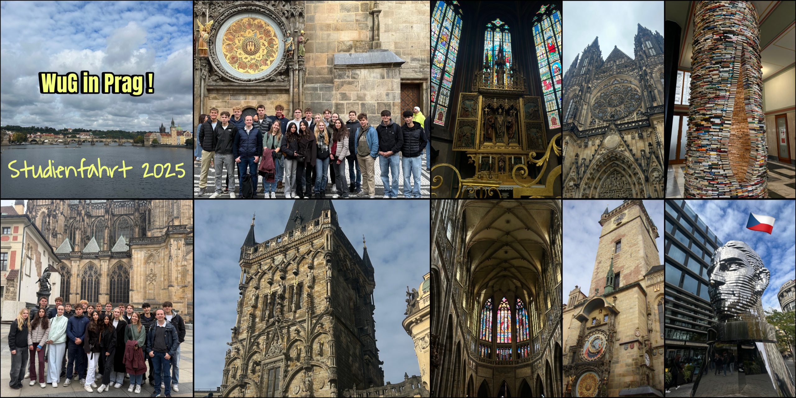 Mehr über den Artikel erfahren Studienfahrt des 12er WuG Profils nach Prag