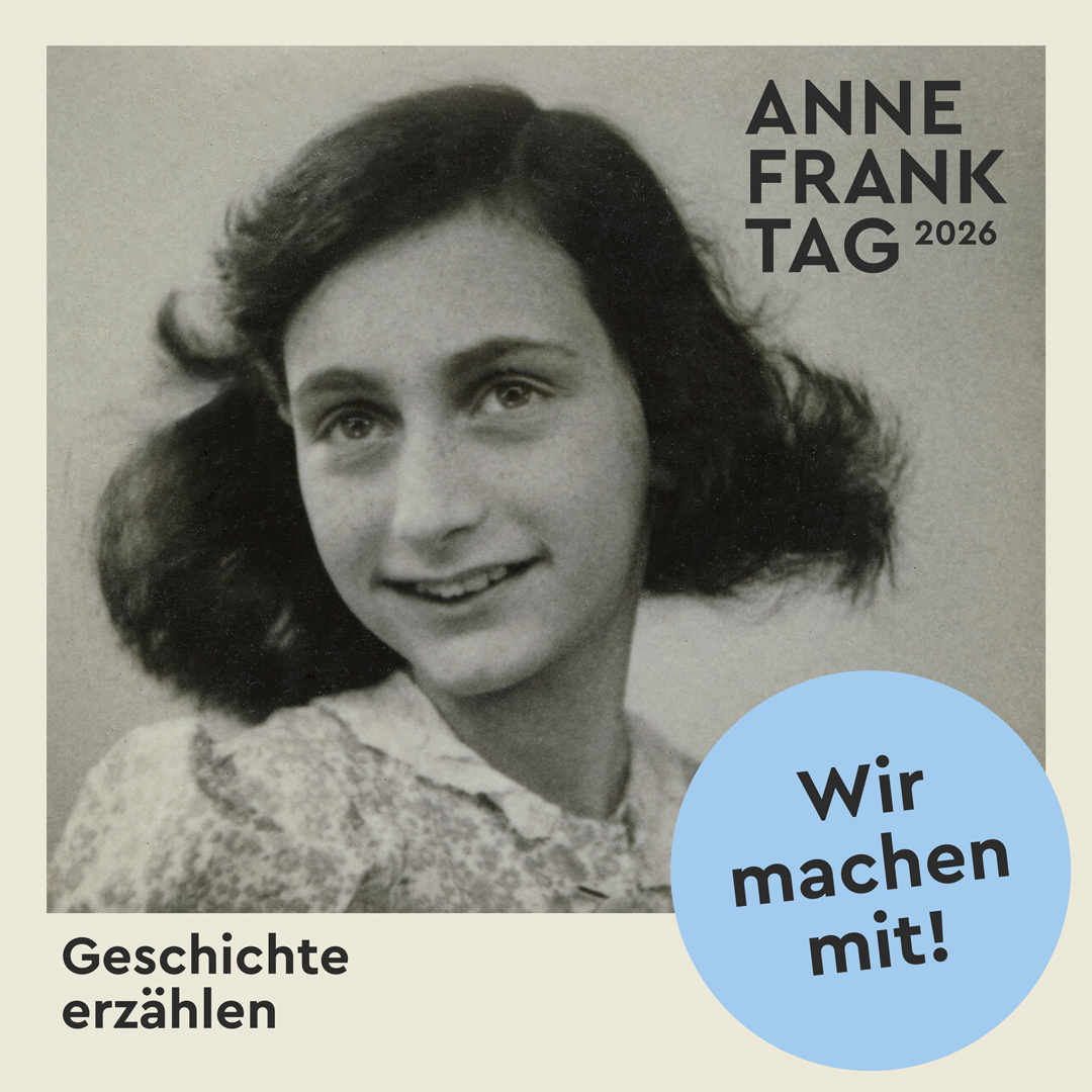 Mehr über den Artikel erfahren Anne Frank Tag 2026