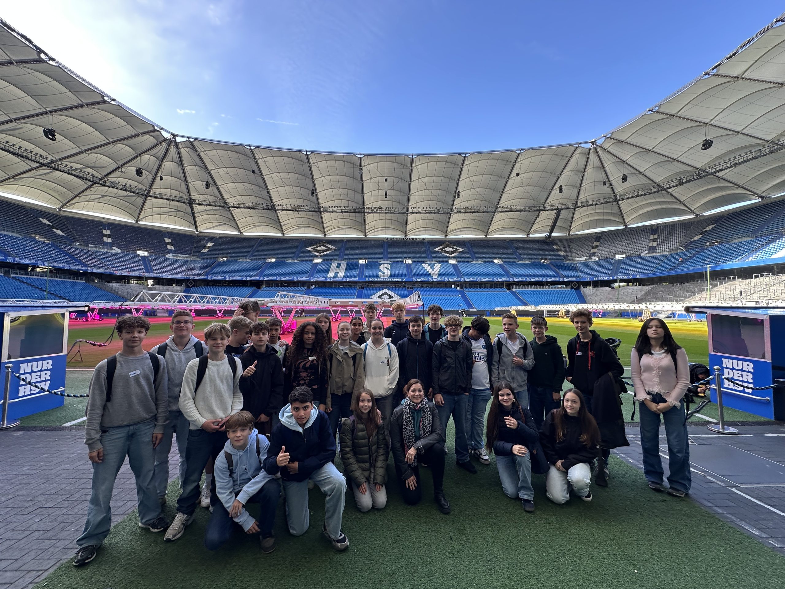 Mehr über den Artikel erfahren Das Klassenzimmer im Volksparkstadion